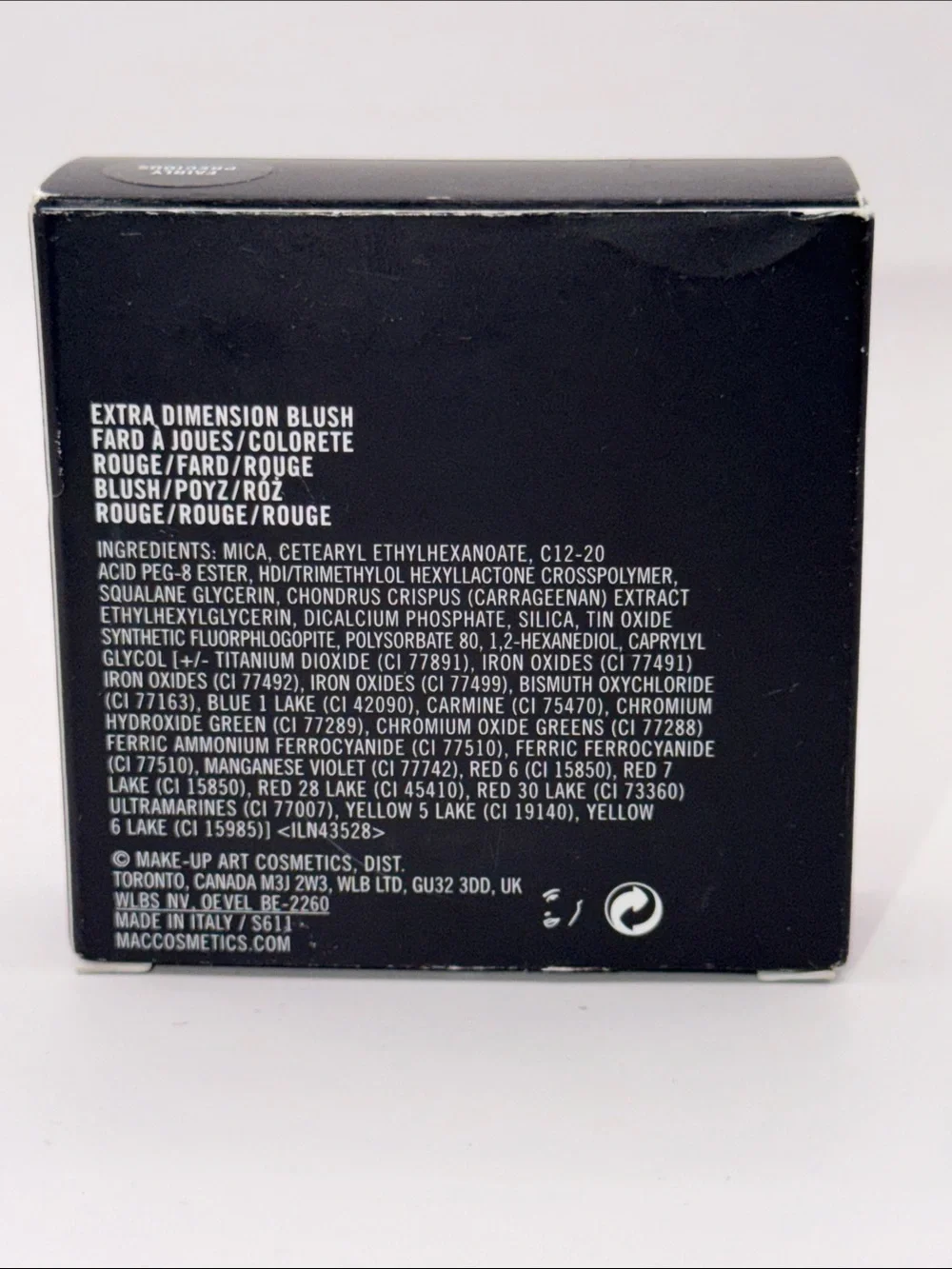 MAC EXTRA DIMENSION BLUSH in FAIRLY PRECIOUS Soft Apricot/Coral F/S 0.14 Oz NIB! - Picture 12 of 13